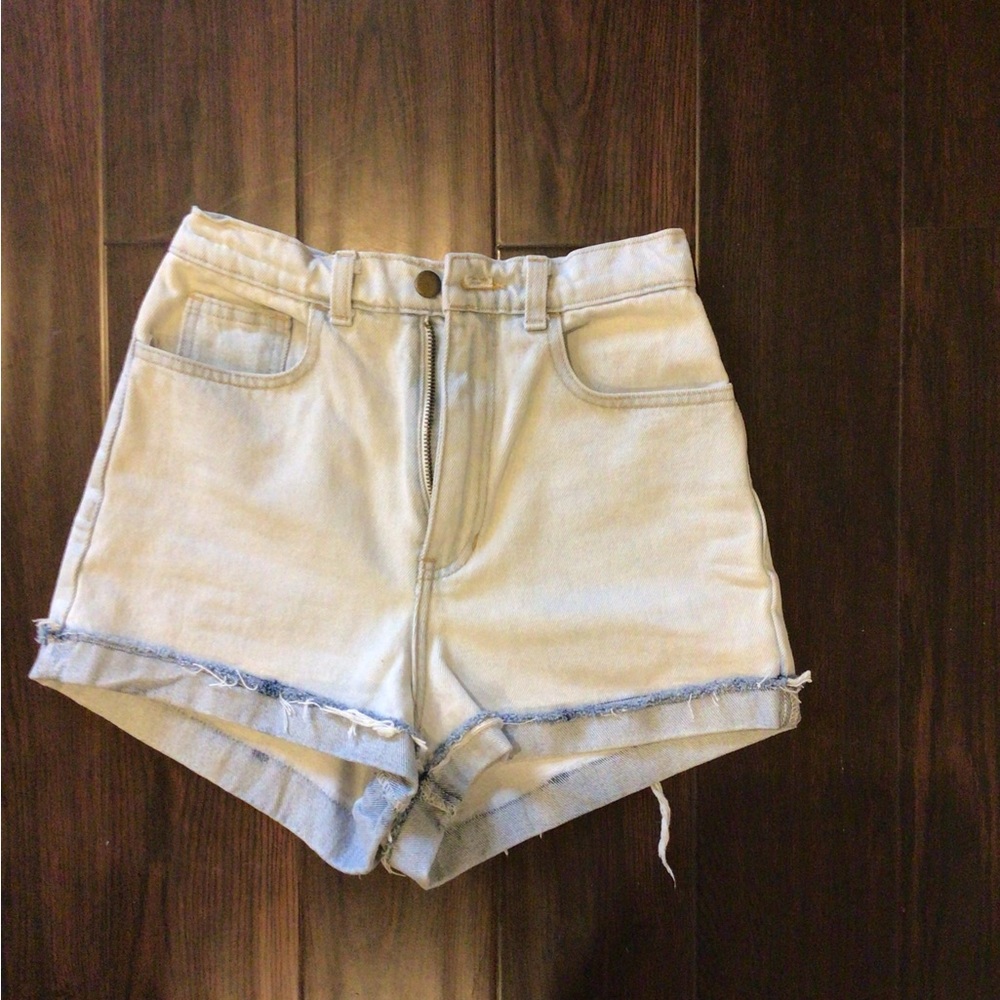 American Apparel Jean Shorts - Picture 4 of 5